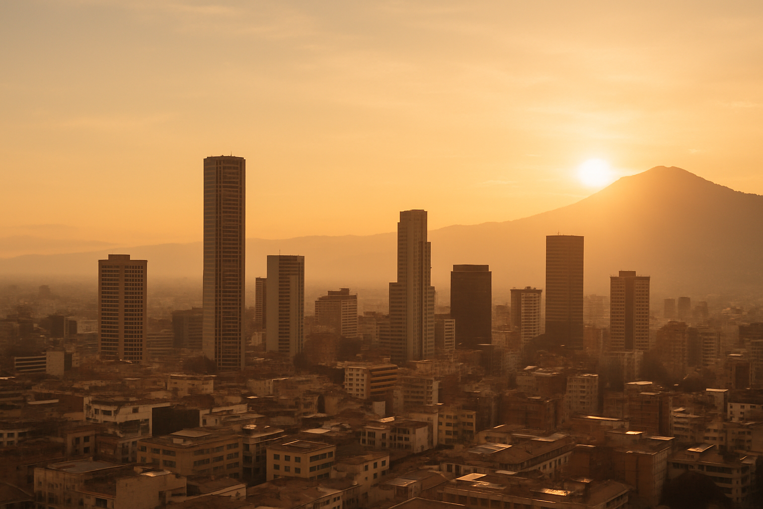 international surrogacy destination Colombia skyline