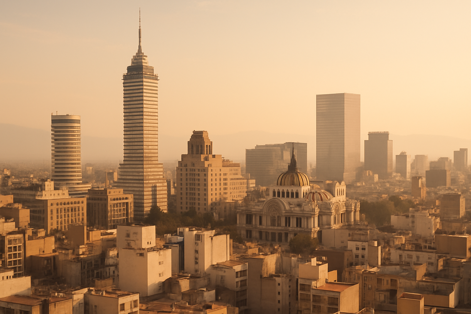 international surrogacy destination Mexico city skyline